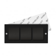 Case for cosmetics square Inglot Freedom System Square Palette-2, 3 cells, 1 piece