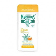 Gel-balm for a shower of Le Petit Marseillais Comfort 24H with aloe juice belief and shea butter, 400 ml