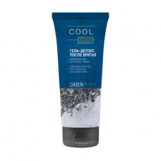 Gel detox after shaving of Cool Men Detox Carbon of men's, 200 ml