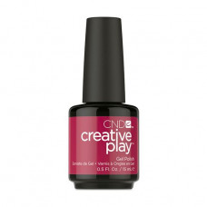 CND Creative Play Gel Polish 411 Well Red gel polish, 15 ml