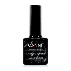 Canni Crystal Stone gel polish 901 silver / green, 7.3 ml