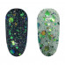 The Green gel polish Canni Vegas 421 is gold, 7.3 ml