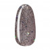 The Moon Full Color Hypoallergenic Gel Polish 323 gel polish silvery-beige with multi-colored glitter, 8 ml