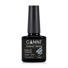 Gel polish for nails of Canni Gel Color System Soak-off UV&LED Gel Polish 1013 of Gray-blue, 7.3 ml