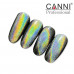 Gel polish for nails of Canni Rainbow Cat of iridescent holographic, 7.3 ml