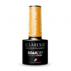 Gel polish for nails of Claresa Easy Painting System Soak Off UV/LED Color Warmin' Fall 1, 5 g