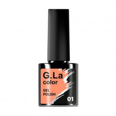Gel polish for nails of G.Lacolor 001, 10 ml