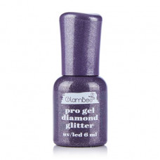 Gel polish for nails of GlamBee ProGel Diamond Glitter 97, 6 ml