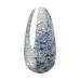 Gel polish for nails of Tufi Profi Premium Diamond 01 Neon large spangles, 8 ml
