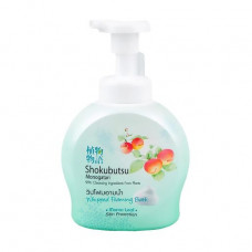 Gel-foam for a shower of Shokubutsu Monogatari Momo Leaf with leaves momo, 450 ml