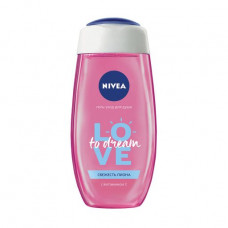Gel leaving for Nivea shower Freshness of a peony, 250 ml