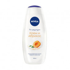 Gel leaving for a shower the Cream moisturizing NIVEA and the Apricot with apricot kernel oil and fruit aroma, 500 ml