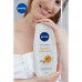 Gel leaving for a shower the Cream moisturizing NIVEA and the Apricot with apricot kernel oil and fruit aroma, 500 ml