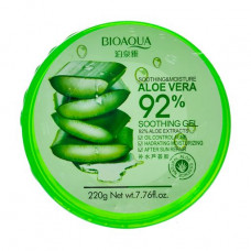 Aloe gel belief of Bioaqua Aloe Vera of 92% of Soothing Gel moistening, 220 g