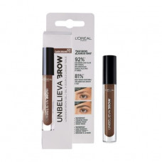 Gel for eyebrows of L'Oreal Paris Unbelieva Brow 108 of Dark brown, 3.4 ml