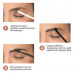 Gel for eyebrows of L'Oreal Paris Unbelieva Brow 108 of Dark brown, 3.4 ml