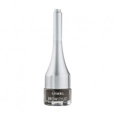 Gel for eyebrows of Lamel Professional Browstylist Fixing Cream Gel 402 Brunette, 6 ml