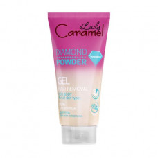 Gel for depilation of Caramel Lady Diamond Powder, 150 ml