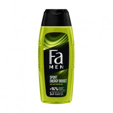 Shower gel 3 in 1 for a body, the person and hair of Fa Men Sport Energy Boost of men's, 400 ml