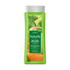 Melon shower gel Joanna Naturia Shower Gel and avocado, 300 ml