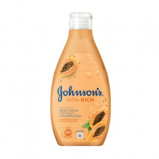The Softening shower gel Johnson's Body Care Vita-Rich Smoothing Body Wash with extract of a papaya, 250 ml