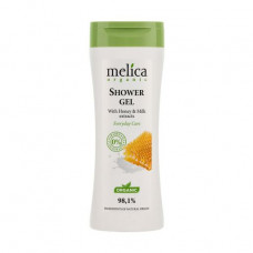 The Melica Organic Shower Gel shower gel with honey and milk, 250 ml