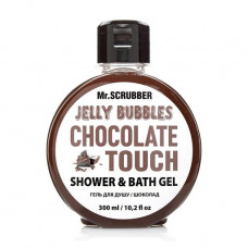 Mr.Scrubber Jelly Bubbles Chocolate shower gel all-type skin, 300 ml
