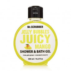 Mr.Scrubber Jelly Bubbles Juicy Mango shower gel all-type skin, 300 ml