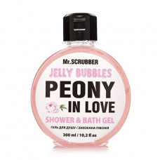 Mr.Scrubber Jelly Bubbles Peony in Love Shower&Bath Gel shower gel, 300 ml