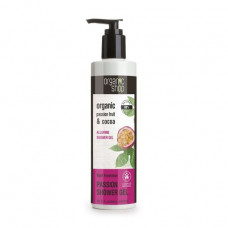 Attracting shower gel Organic Shop Organic Passion Fruit & Cocoa Night Temptation Passion Alluring Shower Gel, 280 ml