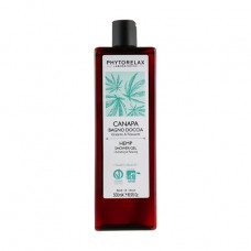 Moistening shower gel Phytorelax Laboratories Hemp Shower Gel and relaxation, 500 ml