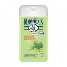Shower gel women's Le Petit Marseillais Tangerine and Lyme of 250 ml