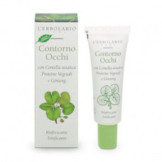 L'Erbolario eye gel on the basis of an Asian vodolyub, vegetable proteins and a ginseng, 15 ml
