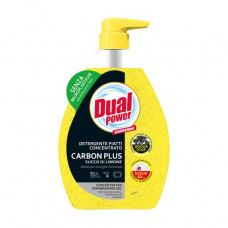 Gel for washing of ware the concentrated Dual Power Carbon Plus Lemon, 600 ml