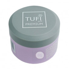 Gel for nail extension of Tufi Profi Premium UV Gel, 01 Clear, 5 g