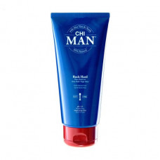 The CHI Man Rock Hard Firm Hold Gel pH 5.5 styling gel Strong fixing, with scarlet and a nettle, 177 ml