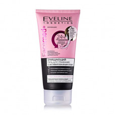 Gel for washing of Eveline Cosmetics FaceMed + with 3 in 1 activated carbon, 150 ml