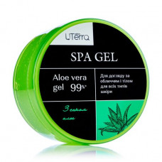 Gel with an aloe belief of UTerra native Aloe Vera Gel all-type skin, for face and body leaving, 300 ml