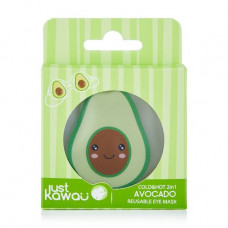 Gel mask for eyes of Just Kawaii Cold&Hot Avocado, 6 g