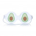 Gel mask for eyes of Just Kawaii Cold&Hot Avocado, 6 g