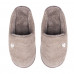 Women's Twins HS-LUX house-shoes of the semi-Czech, Mocha, size 36-37