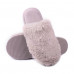 The women's room Twins HS-Lux slippers closed, fur, powdery, size 38-39