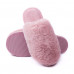 The women's room Twins HS-Lux slippers closed, fur, pink, size 38-39