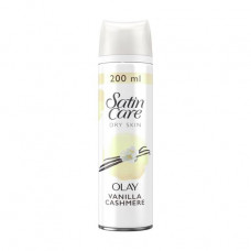 Women's Gillette Satin Care Dry Skin Olay Vanilla Cashmere shaving gel, 200 ml