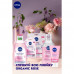 Gialuronovy fabric Nivea Organic Rose mask with hyaluronic acid and organic pink water, 1 piece