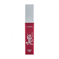 Liquid opaque lipstick for lips of Lamel Professional Insta Matte Liquid Lipstick 403 My Rosy, 6 ml
