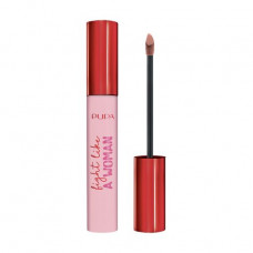 Liquid lipstick for lips of Pupa Fight Like a Woman 001 Nude, 2.7 ml