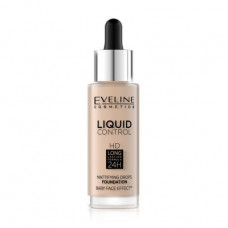 Eveline Liquid Control 010 Light Beige liquid foundation, 32 ml