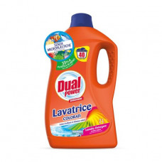The liquid concentrated means of Dual Power Lavatrice Colorati for machine and hand wash, 2 l