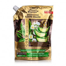Liquid ENERGY of Vitamins cream-soap of Aloe belief with a tea tree and a Sophora the Japanese, 450 ml (spare wheel)